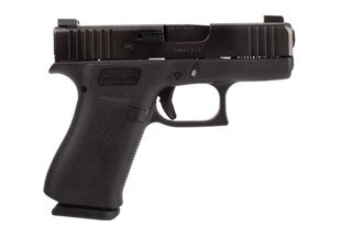 GLOCK Blue Label G43X 9mm Pistol  Ameriglo Bold  Black